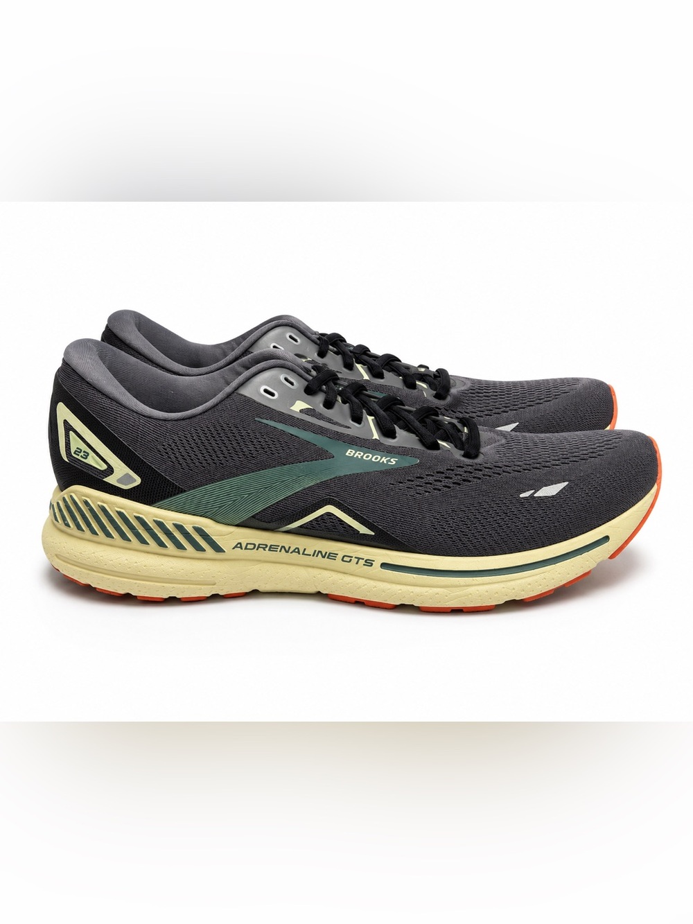 Brooks Adrenaline GTS Running Shoes | Men's Orange Gray Athletic Sneakers 12 US
